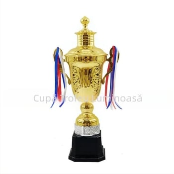 Trofeu metalic pentru premii și evenimente sportive – fotbal, baschet, dans – design creativ, vânzare en gros