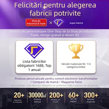 Trofeu din cristal personalizat și medalii din rășină pentru premii corporative, prototipare rapidă și gravare a siglei