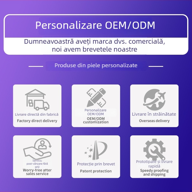 Carcasă din piele personalizată pentru cardul de autobuz cu protecție anti-demagnetizare, ultra-subțire, dintr-o singură bucată, capacitate mare, cadou business