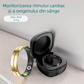 Inel inteligent R11 pentru monitorizarea ritmului cardiac și a oxigenării sângelui, monitorizarea sănătății, urmărirea somnului, activități și numărarea pașilor, inel multifuncțional