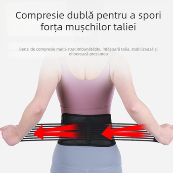 Bandă de talie cu încălzire magnetică pentru uz casnic – protecție abdominală și susținere a taliei