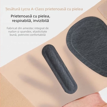 Centură de talie cu grafenă pentru sport, susținere termică și modelare corporală, curea de yoga discretă