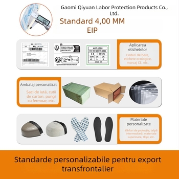 Pantofi de protecție pentru toamnă, antișoc și anti-perforație, talpă din cauciuc, încălțăminte ușoară pentru bucătari cu vârf din plastic