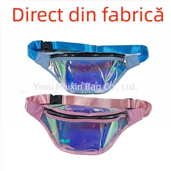 Geantă de talie cu model laser pentru copii și adulți – PVC impermeabil, pentru sport și plajă, cu logo personalizat