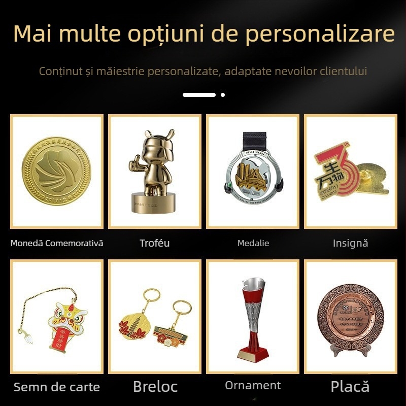 Medalii metalice personalizate pentru evenimente sportive școlare, sezonul absolvirii și maraton