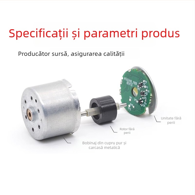 DR-BLDC-2418 motor DC fără perii pentru aparate de ras electrice, aspiratoare de mână și periuțe electrice de dinți