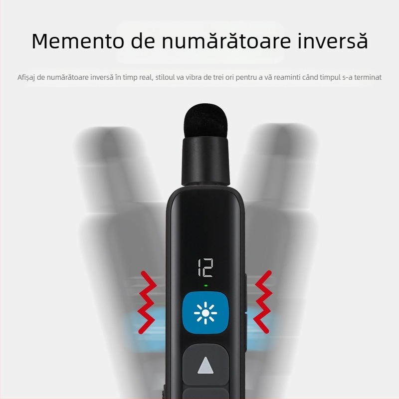 Fleckfleck – Pix inteligent cu temporizator pentru schimbarea paginilor, pentru tablă electronică, schimbarea paginilor PPT și scriere, cu lupă de mărire