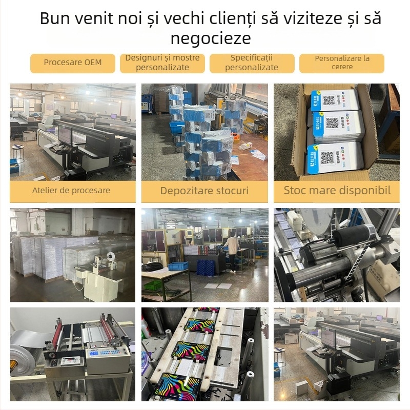 Set de carduri PVC de identificare: permis de muncă, certificat de reprezentare, card de acces pentru student