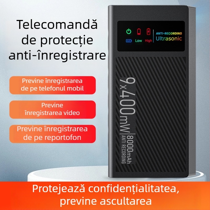 Protecție împotriva înregistrărilor în sălile de conferințe — anti-ascultare și prevenire a scurgerilor de imagine