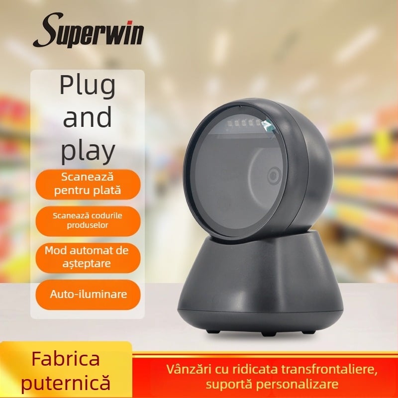 RS931 Scaner USB pentru coduri QR și coduri de bare