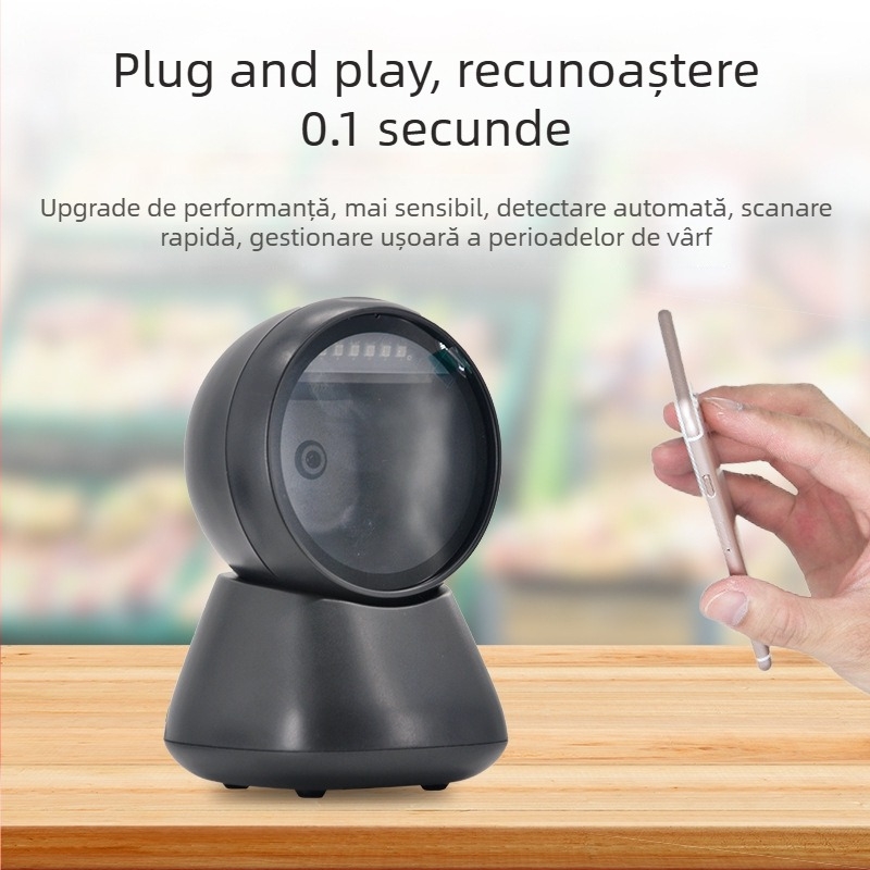 RS931 Scaner USB pentru coduri QR și coduri de bare