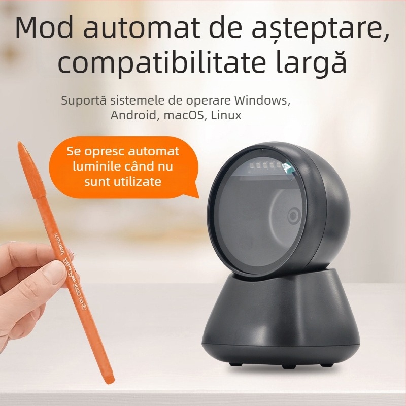 RS931 Scaner USB pentru coduri QR și coduri de bare