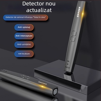 Detector de camere pentru hoteluri – anti-spionaj, anti-supraveghere, detectare prin scanare infraroșie