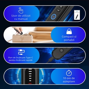 Detector de camere T01 cu semnal GPS wireless și scanare infraroșie pentru hoteluri