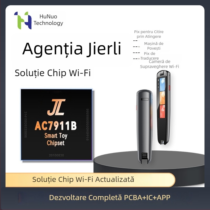 AC7911B cip video Jieli cu Wi-Fi și Bluetooth integrate, ambalaj QFN48, dispozitiv endoscopic de povestire și stilou de scanare