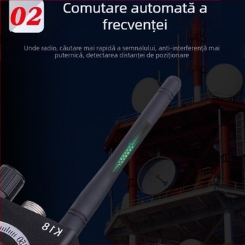 K18 Detector de semnale wireless pentru detectarea camerelor de supraveghere și urmărire cu scanare GPS