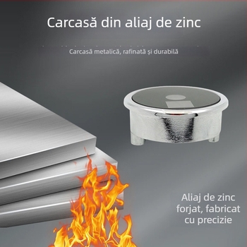 Modul de scanare circular încorporat pentru citirea codurilor de bare și a codurilor QR, carcasă metalică, obiectiv cu rază lungă sau scurtă opțional