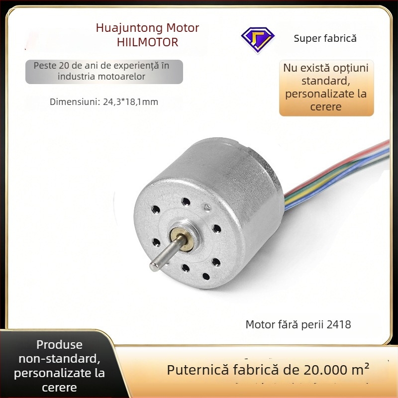 Motor fără perii DC pentru îngrijire personală și aparat de tuns păr
