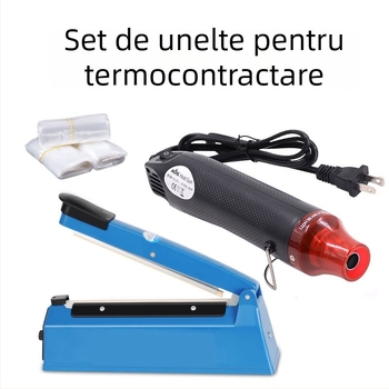 Mașină de sigilat semi-automat, manuală, pentru ambalare blister și sigilare cu folie plastică, uz casnic