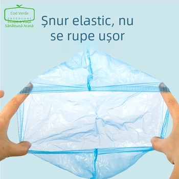 Huse de pantofi de unică folosință din plastic, groase, impermeabile, rezistente la uzură, antiderapante, pentru camere cu calculatoare și oaspeți