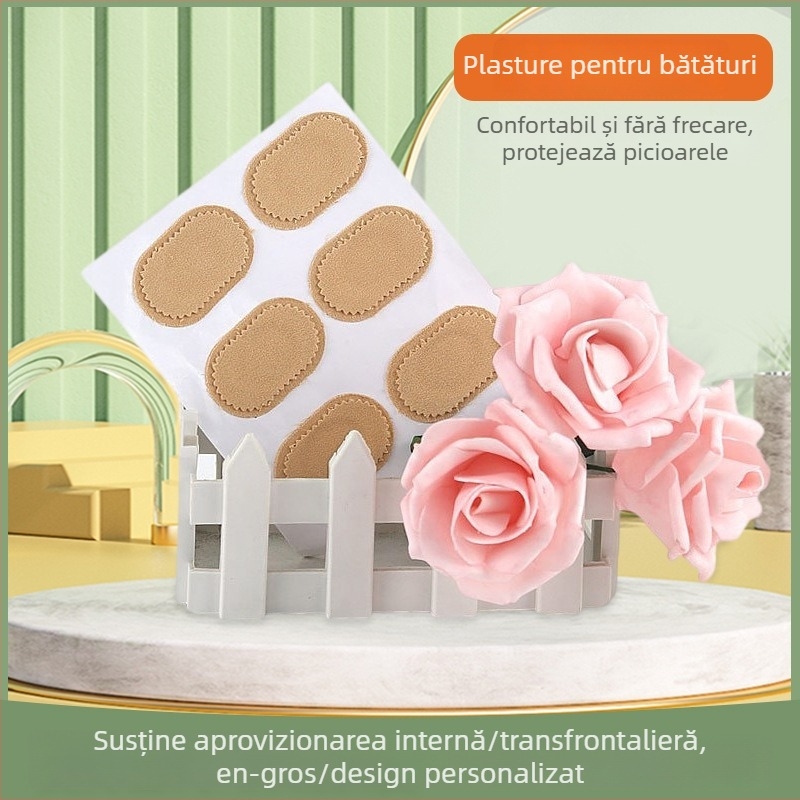 Perne de călcâie respirabile, vară, pentru pantofi cu toc înalt, anti-frecare