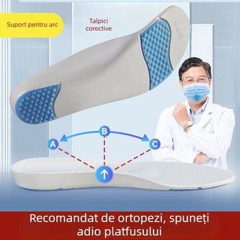 Tălpi cu sprijin pentru arc pentru platfus, design interior în formă de opt, respirabile, pentru bărbați și femei