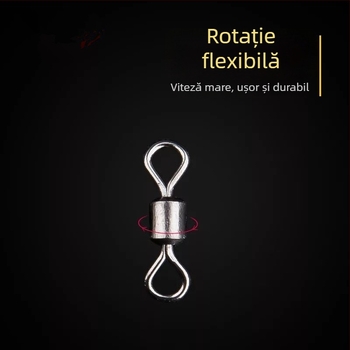 Inel în formă de 8, conector rezistent cu eliberare rapidă pentru echipament de pescuit