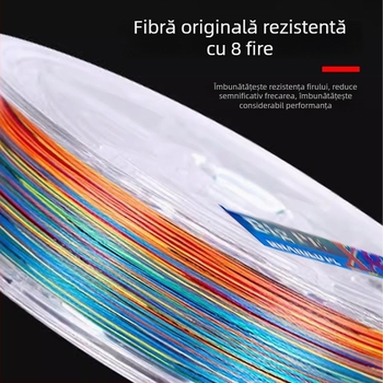 Linie de pescuit PE pentru undițe de mare, rezistență înaltă