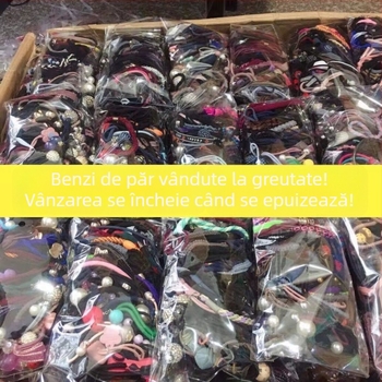 Set de accesorii pentru păr pentru copii: agrafe, clipsuri, elastice, benzi pentru păr, ornamente cu modele animale