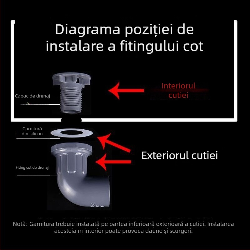 Cutie de pescuit pentru mașină, portbagaj transparent, capacitate mare, plastic întărit, acvariu pentru acvacultură și găleată cu pești vii