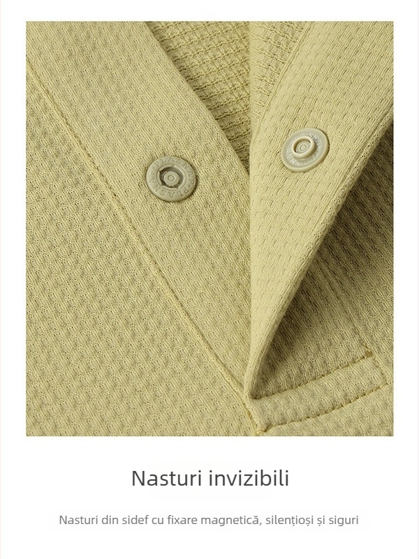 Tricou polo cu mânecă lungă, personalizabil cu logo pentru bărbați și femei – ținută business casual, OEM en-gros