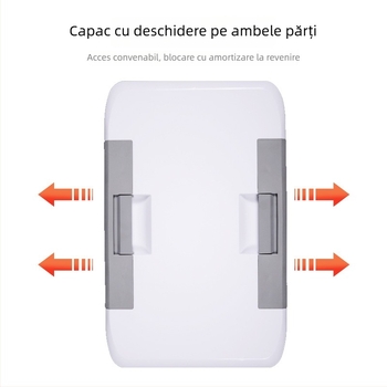 Cutie izolatoare de pescuit 22L, cu capac dublu, spațiu de masă pentru pescuitul marin