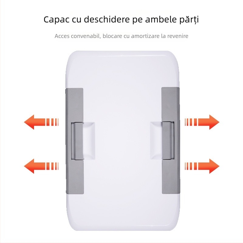 Cutie izolatoare de pescuit 22L, cu capac dublu, spațiu de masă pentru pescuitul marin