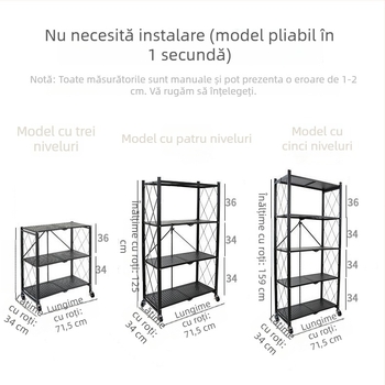 Raft de bucătărie independent, cu mai multe niveluri, pentru cuptor cu microunde, vase și depozitare – organizator multifuncțional