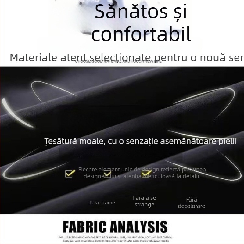 Pantaloni sport casual pentru bărbați, largi, uscare rapidă, durabili, respirabili, croială dreaptă, lungi