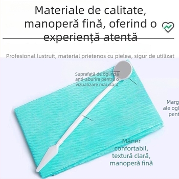 Cutie de unică folosință pentru instrumente dentare — set de opt piese pentru îngrijire la domiciliu