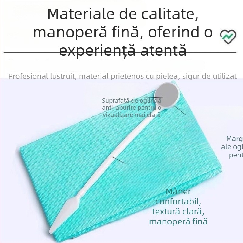 Cutie de unică folosință pentru instrumente dentare — set de opt piese pentru îngrijire la domiciliu