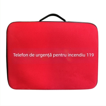 Kit de urgență incendiu cu geantă de evacuare și trusă de prim ajutor pentru familie