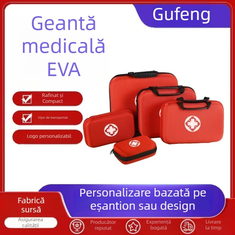 Kit EVA de prim ajutor — organizator auto portabil pentru urgențe și depozitare medicală