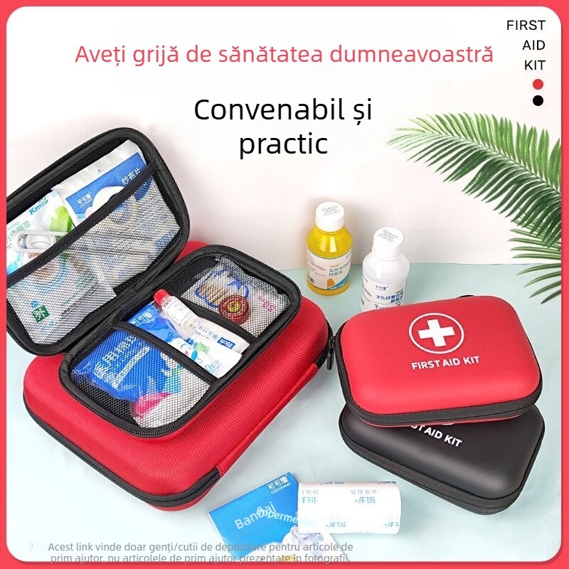 Kit medical EVA portabil pentru situații de urgență, cu fermoar