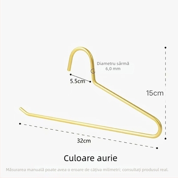 Suport pentru pantaloni în formă de gâscă, clemă în formă de Z și clemă pentru fuste, din aliaj de aluminiu