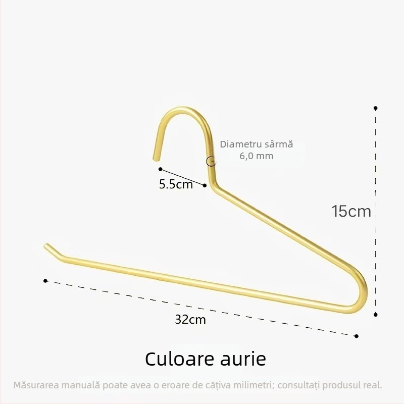 Suport pentru pantaloni în formă de gâscă, clemă în formă de Z și clemă pentru fuste, din aliaj de aluminiu