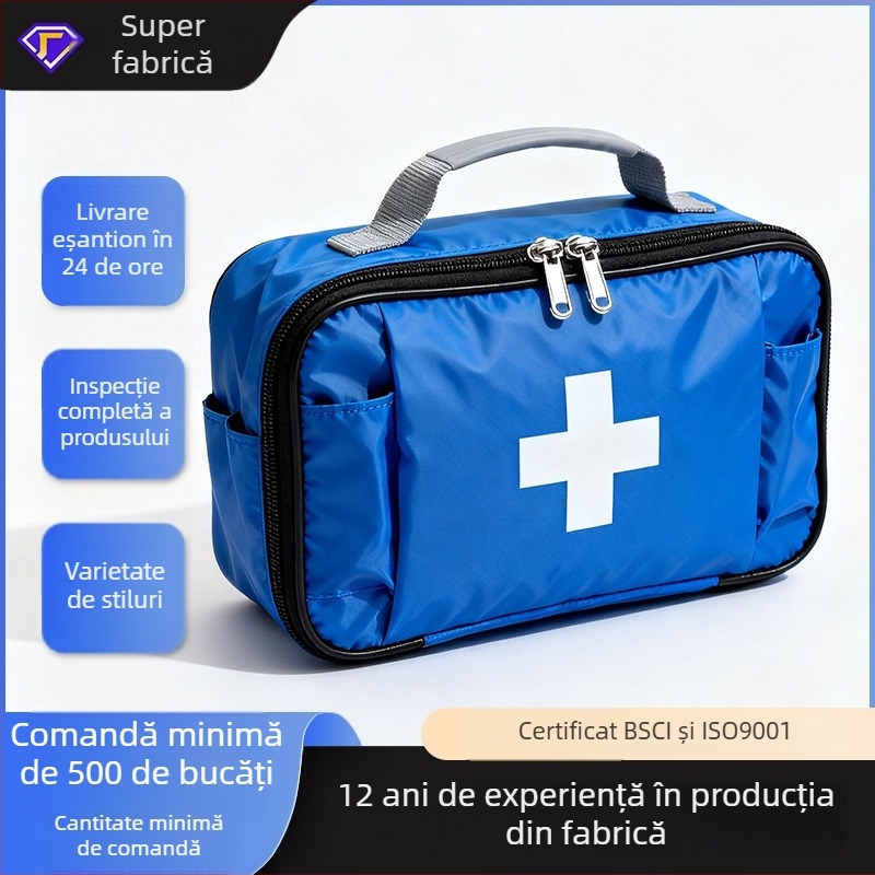 Kit de urgență personalizat pentru camping în aer liber — trusă medicală de călătorie, multifuncțională, geantă de depozitare portabilă