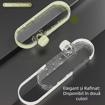 Raft montat pe perete pentru bucătărie: suport pentru robinet, coș de drenaj, burete și perie, spațiu de depozitare pentru cârpe