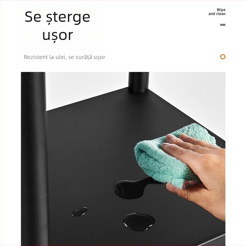 Raft de bucătărie multifuncțional din aliaj de aluminiu, personalizat, suport pentru podea, raft pentru cuptor cu microunde