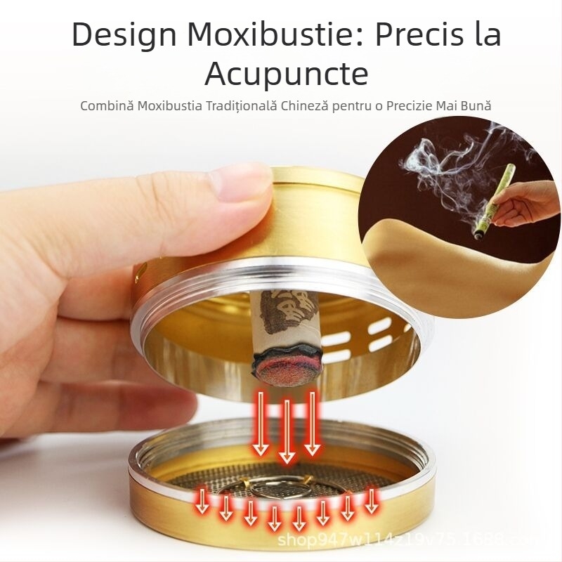 Puling cutie verticală de moxibustie îngroșată, cu design gol, pentru uz casnic