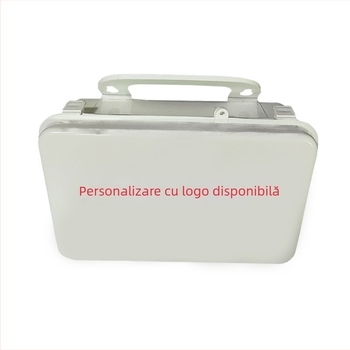 Cutie de prim ajutor din plastic PP, montată pe perete, compactă, cu capac, pentru uz casnic și de birou