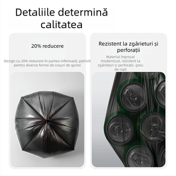 Deli Deli LQ516 pungi pentru curățare și protecție la muncă, pungi de gunoi LQ515, 50x60 cm, stil vestă 45x50 cm