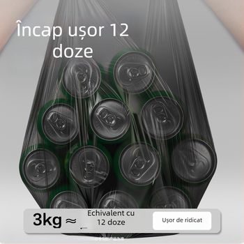 Deli Deli LQ516 pungi pentru curățare și protecție la muncă, pungi de gunoi LQ515, 50x60 cm, stil vestă 45x50 cm