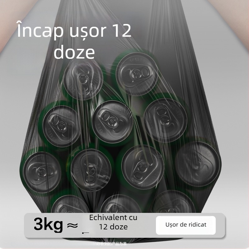 Deli Deli LQ516 pungi pentru curățare și protecție la muncă, pungi de gunoi LQ515, 50x60 cm, stil vestă 45x50 cm